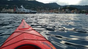 In kayak tra rapallo, santa margherita e portofino