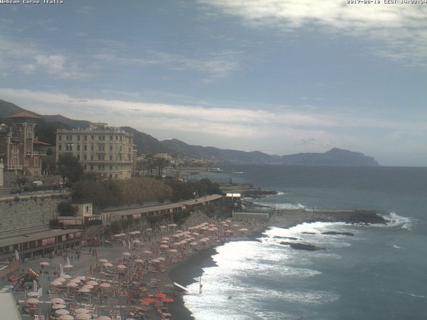 Webcam su Golfo Paradiso Genova
