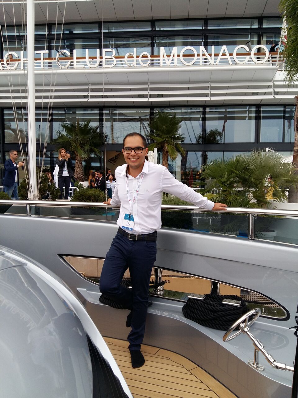 Alessio Acella, fondatore di The Amazing Yacht 