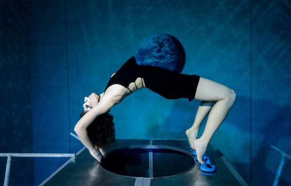 Marina Kazankova, Ponte Yoga in immersione in apnea (2)