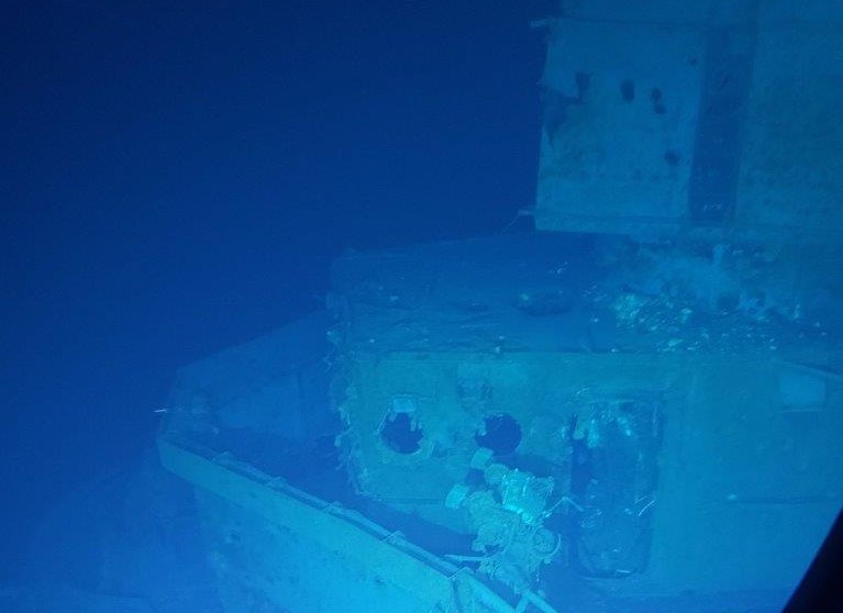 relitto più profondo cacciatorpediniere USS Johnston wikipedia 2