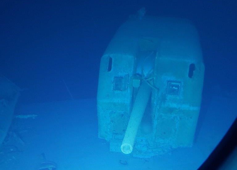 relitto più profondo cacciatorpediniere USS Johnston wikipedia 3