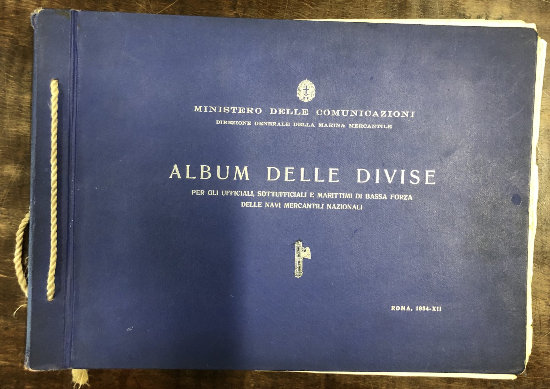 Album divise 
FONTE: Fondazione Ansaldo 